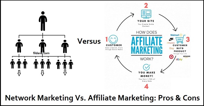 Network Marketing Vs Affiliate Marketing: Pros And Cons